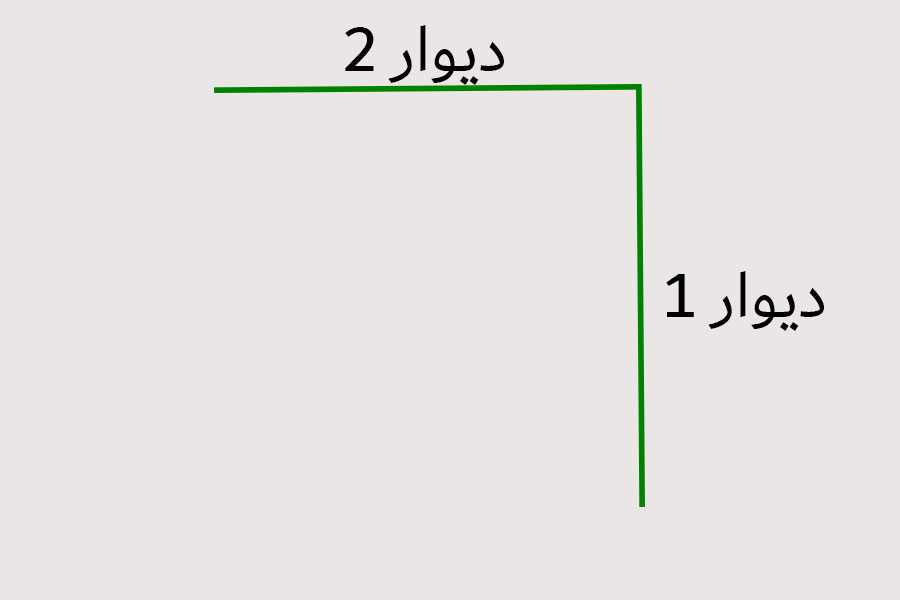 آشپزخانه دو دیوار